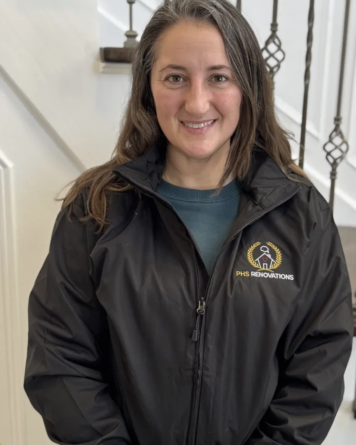 April, Safety and Material Coordinator at PHS Renovations